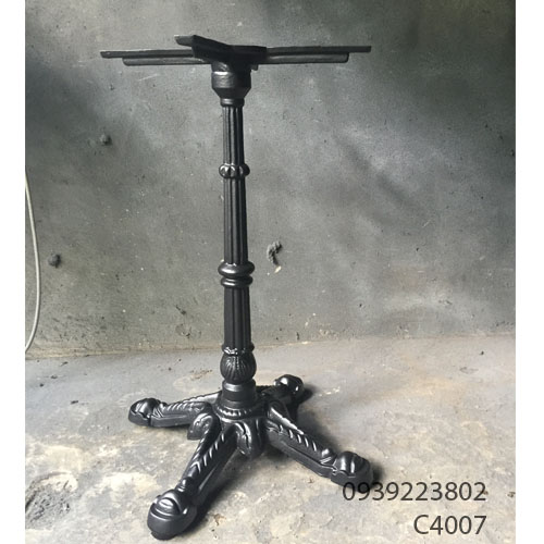 Bàn cafe 4 chân đầu lân kiểu pháp C4 007